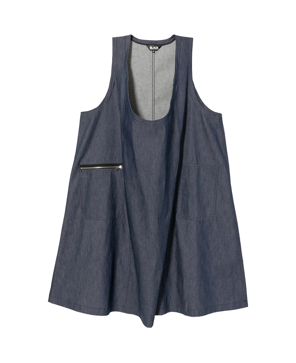 Denim Oversized Long Top