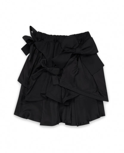 Bows Wool Skirt