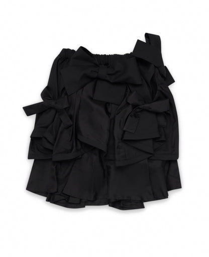 Bows Wool Skirt