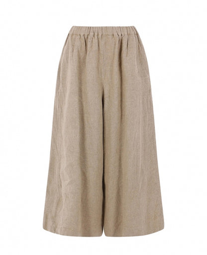 Linen Wide Trousers