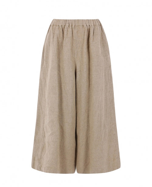 Linen Wide Trousers