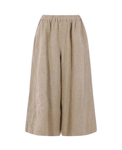 Linen Wide Trousers