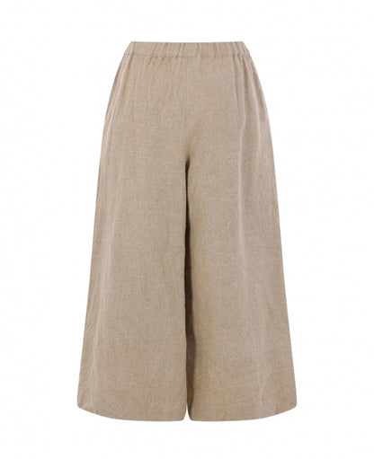 Linen Wide Trousers