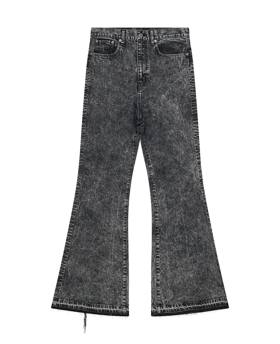 Distressed Denim Trousers