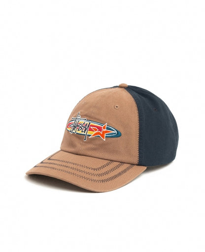 Brown Oval Star Cap