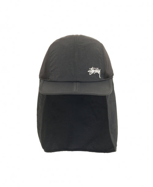 Black Fold Shade Hat