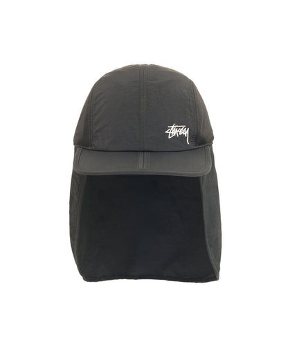 Black Fold Shade Hat