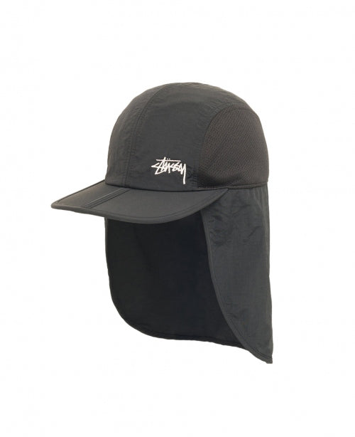 Black Fold Shade Hat