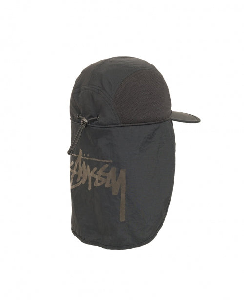Black Fold Shade Hat
