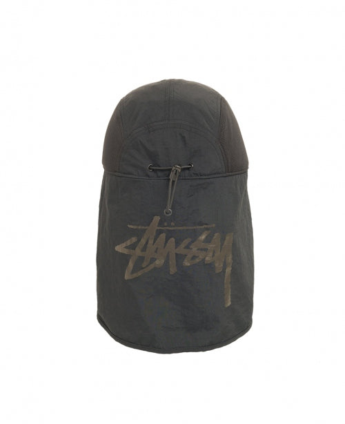 Black Fold Shade Hat