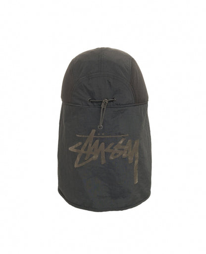 Black Fold Shade Hat