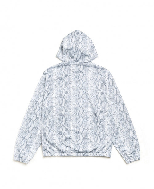 Snake Athletic Mesh Zip Hood