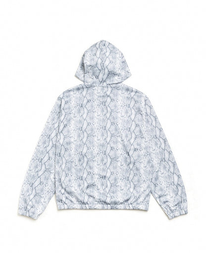 Snake Athletic Mesh Zip Hood