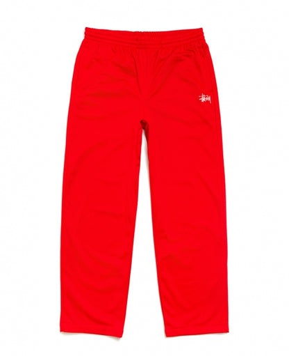 Red Mesh Track Pants