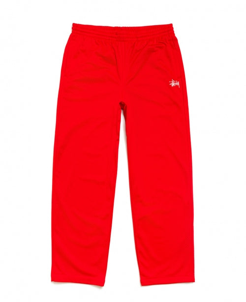 Red Mesh Track Pants