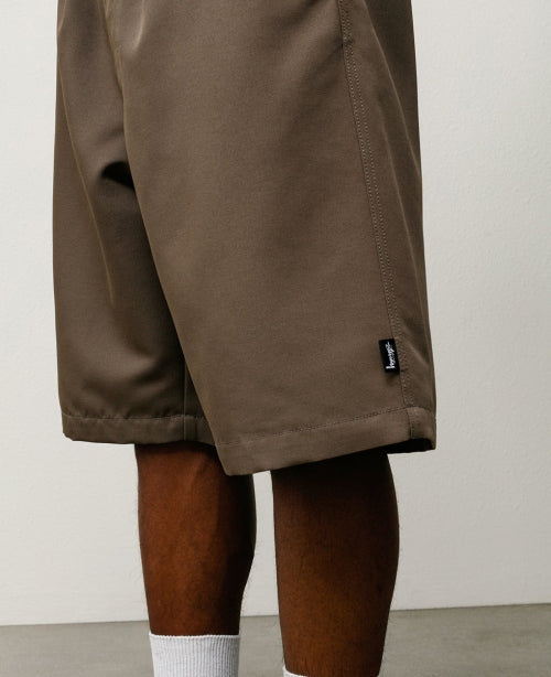 Olive Baggy Beach Shorts