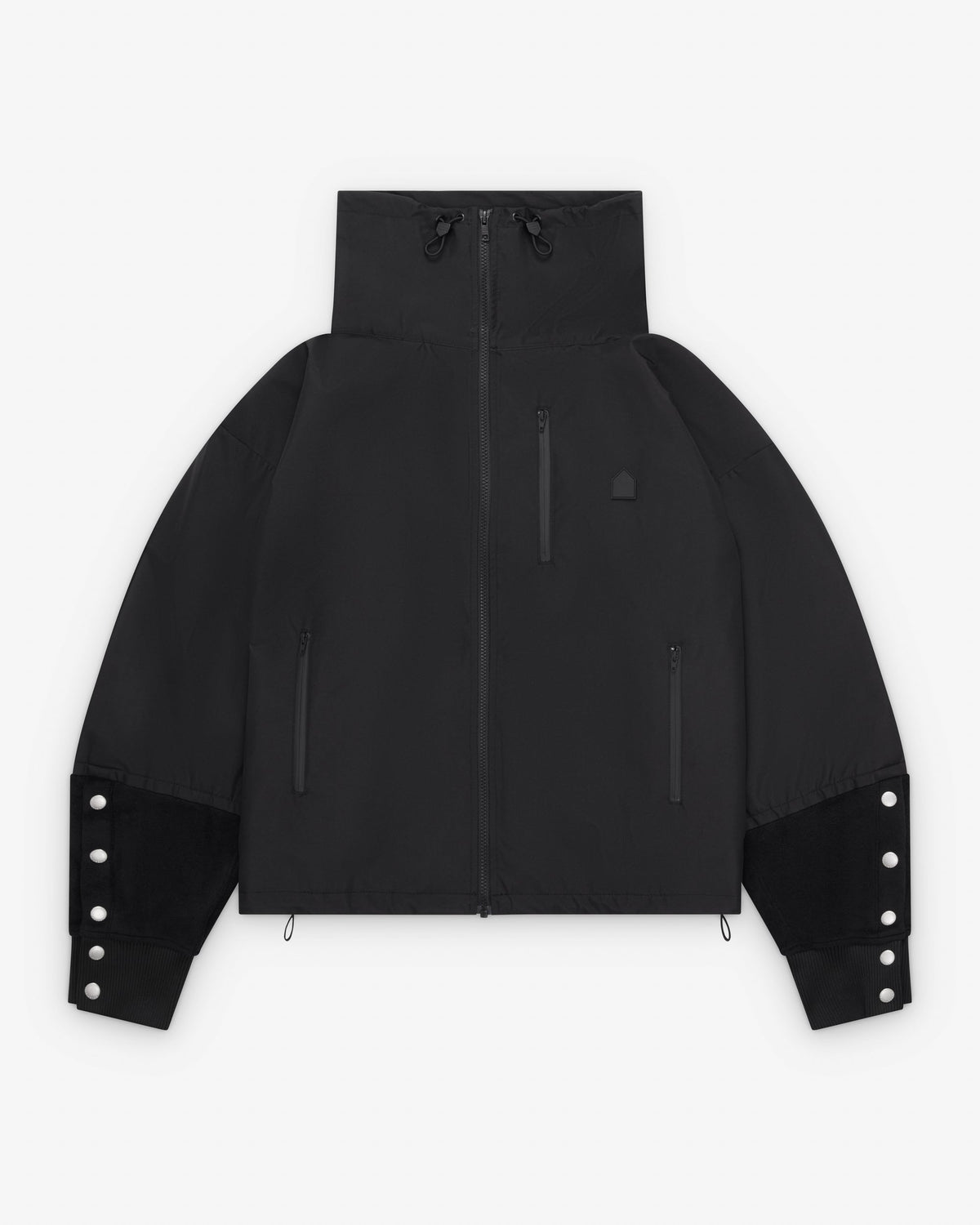 Black Technical Polar Jacket