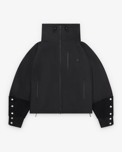 Black Technical Polar Jacket