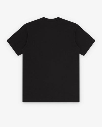 Black Paint Cotton T-Shirt