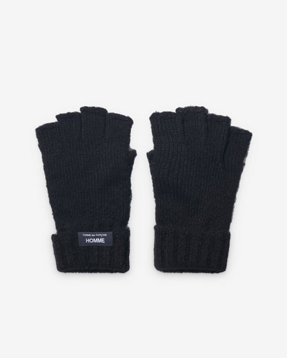 Black Cut Out Gloves