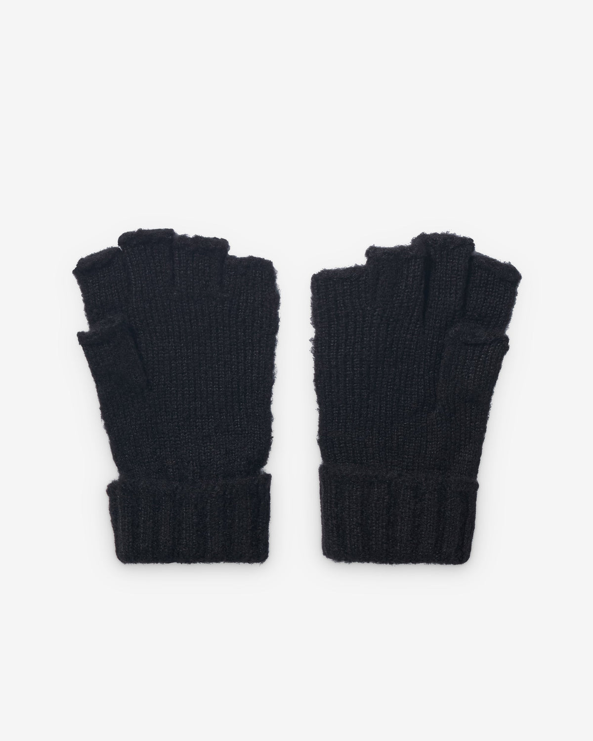 Black Cut Out Gloves