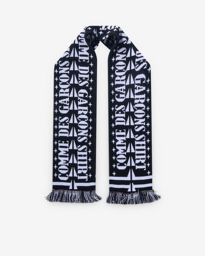 Black Logo Scarf