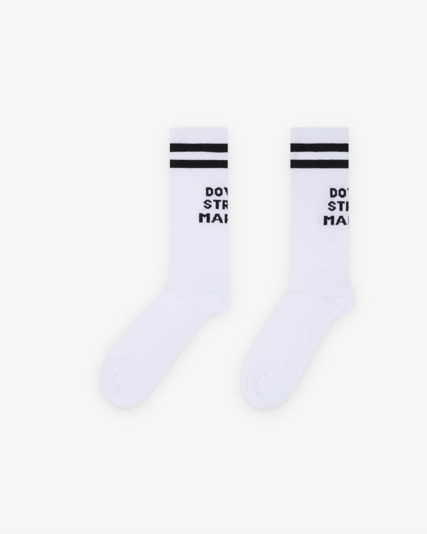 DSM White  Logo Socks