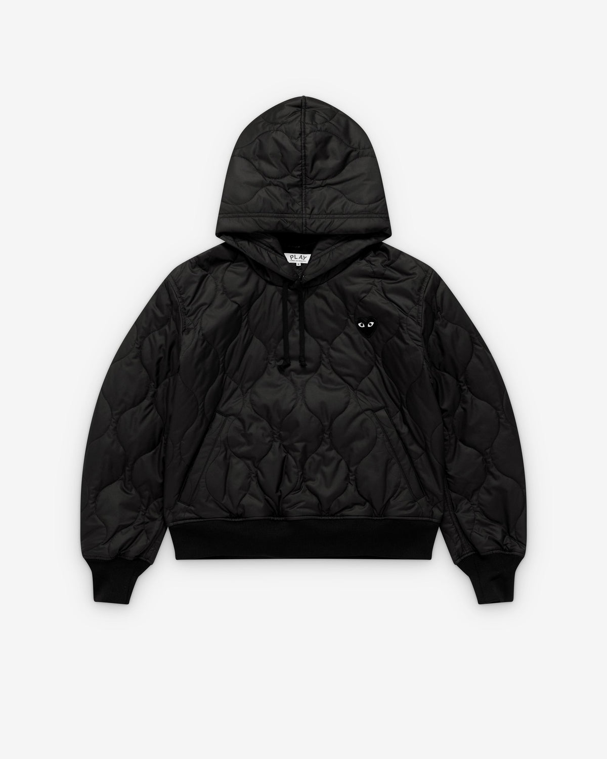 Black Puffer Hoodie