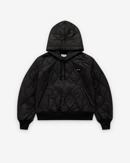 Black Puffer Hoodie