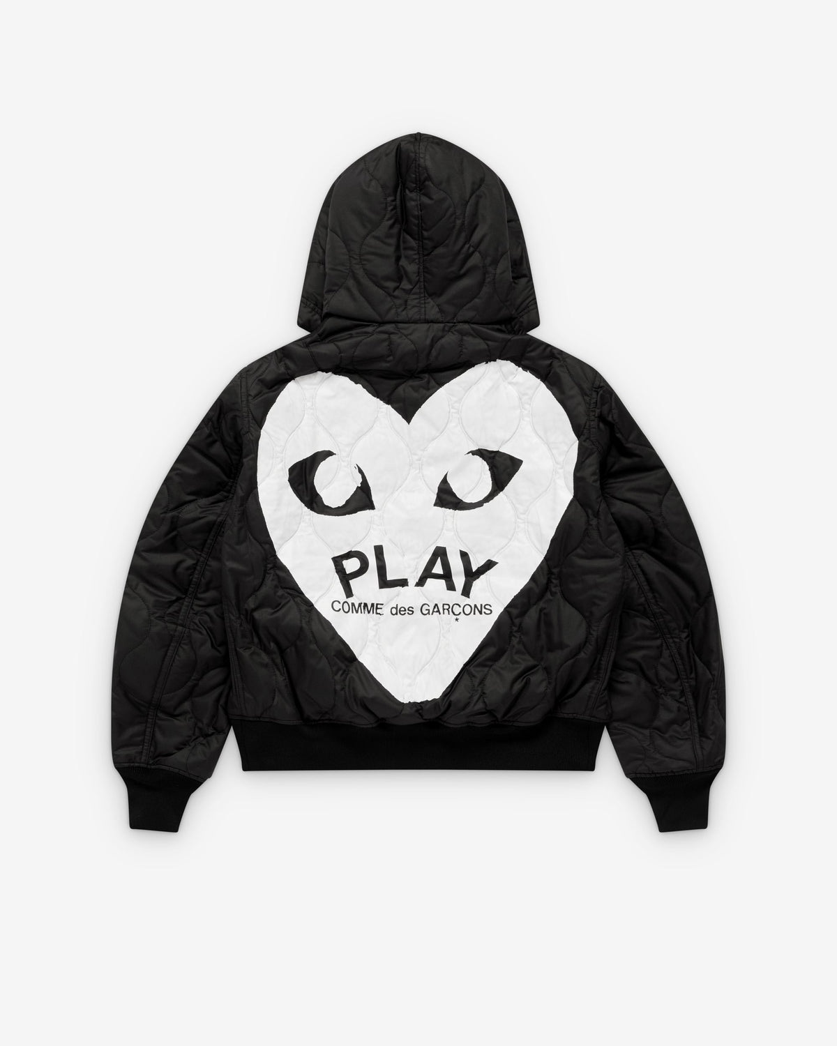 Black Puffer Hoodie
