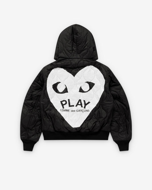 Black Puffer Hoodie