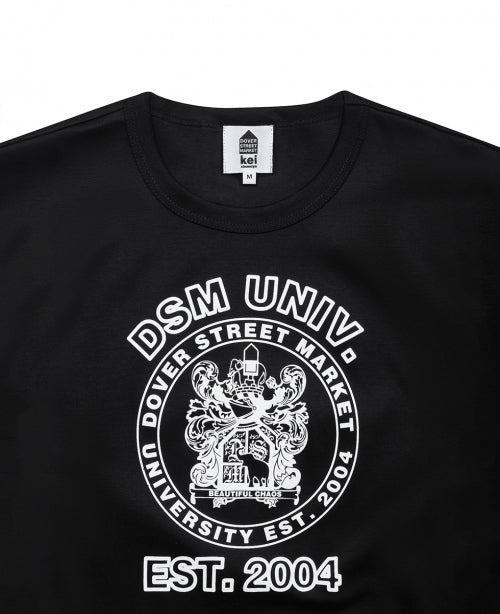 Black DSM University Tee - number3store.com