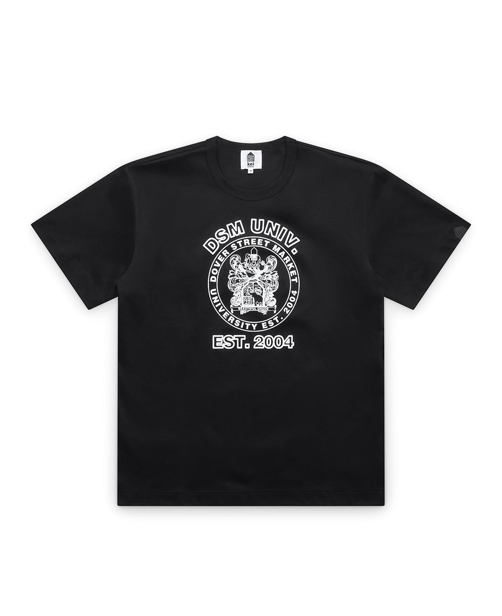 Black DSM University Tee - number3store.com