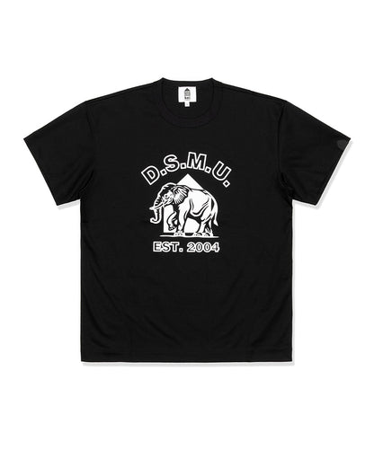 Black DSMU Logo T-Shirt - NUMBER 3