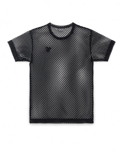 Black Heart Mesh T-Shirt - NUMBER 3