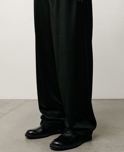 Black Mesh Track Pants - number3store.com