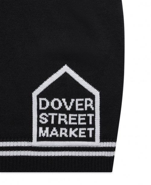 Black Oversized Logo Vest - number3store.com
