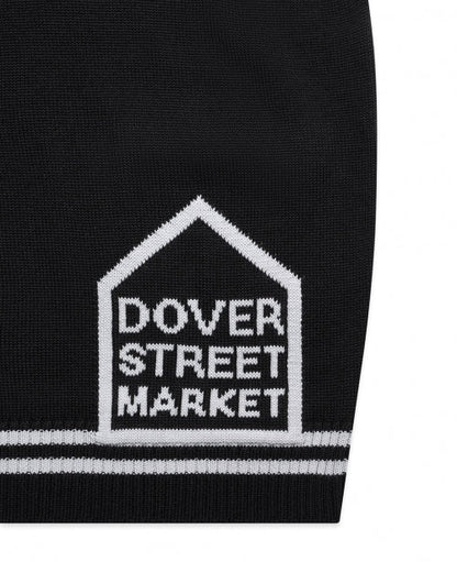 Black Oversized Logo Vest - number3store.com