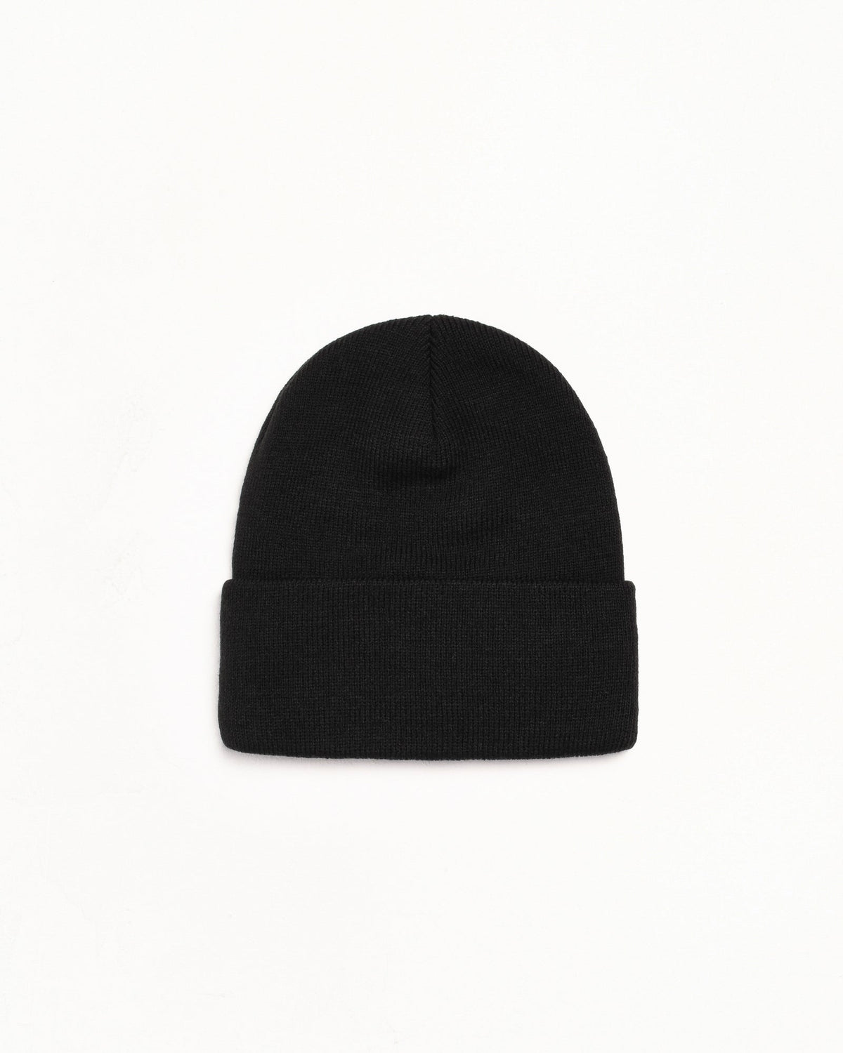 Black Stock Cuff Beanie - NUMBER 3