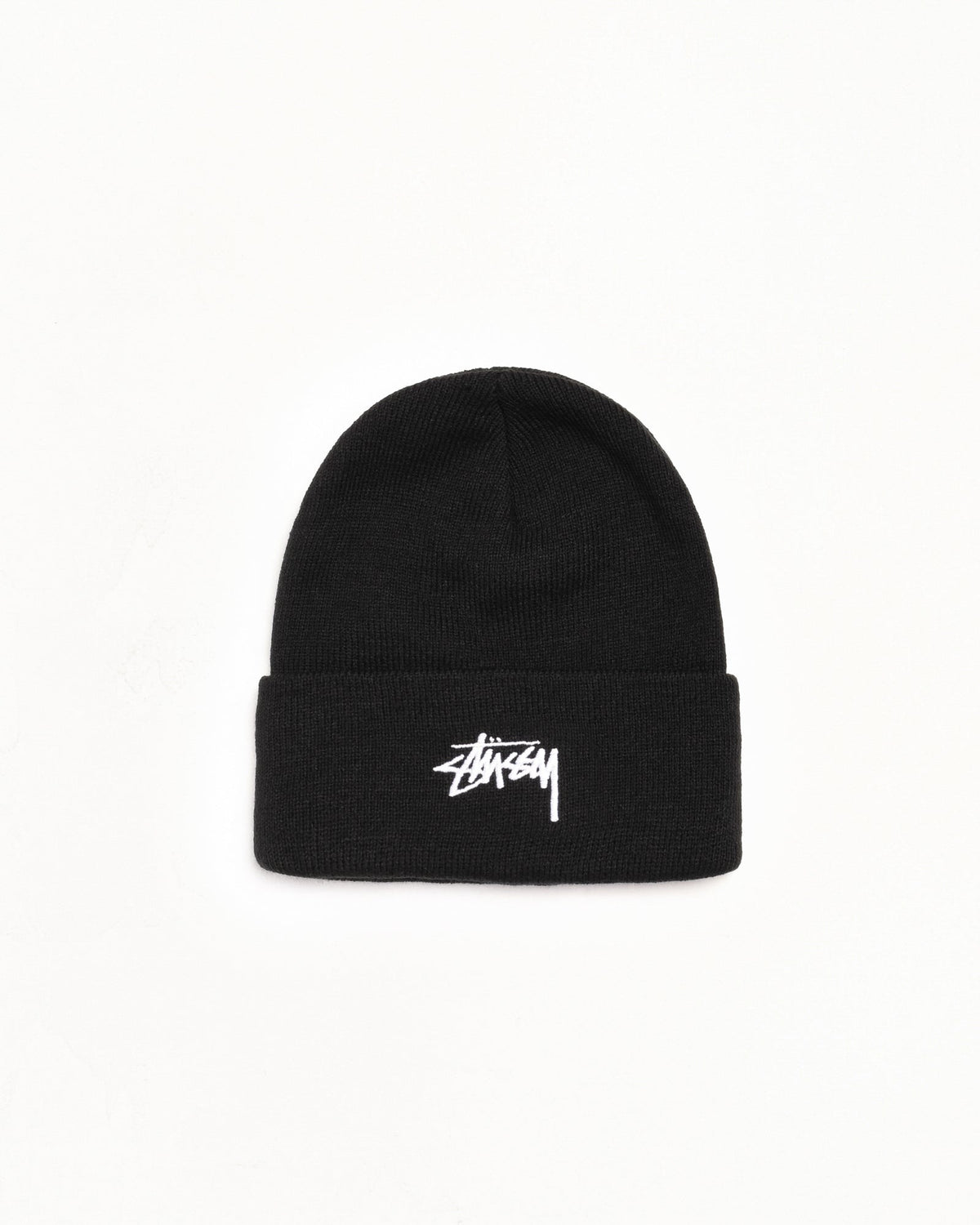 Black Stock Cuff Beanie - NUMBER 3