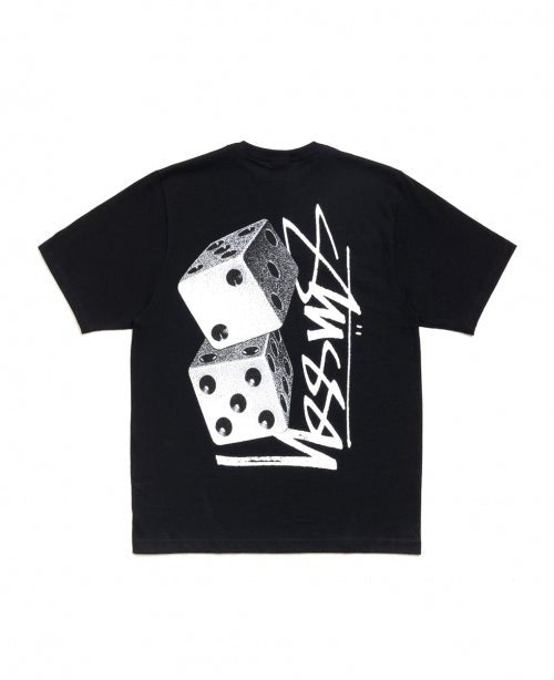 Black Tall Dice Tee - number3store.com