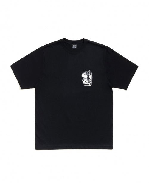 Black Tall Dice Tee - number3store.com