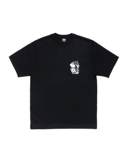 Black Tall Dice Tee - number3store.com