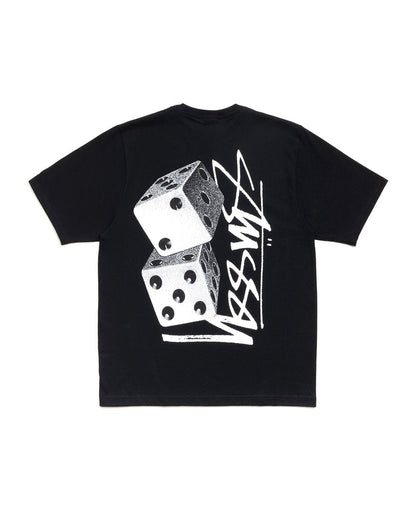 Black Tall Dice Tee - number3store.com