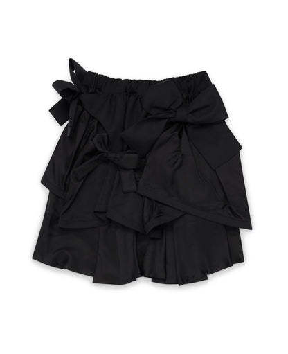 Bows Wool Skirt - NUMBER 3