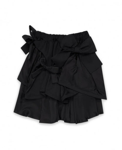 Bows Wool Skirt - NUMBER 3