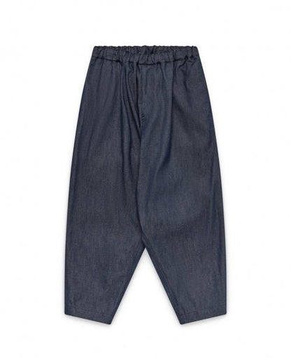 Denim Baggy Trousers - NUMBER 3