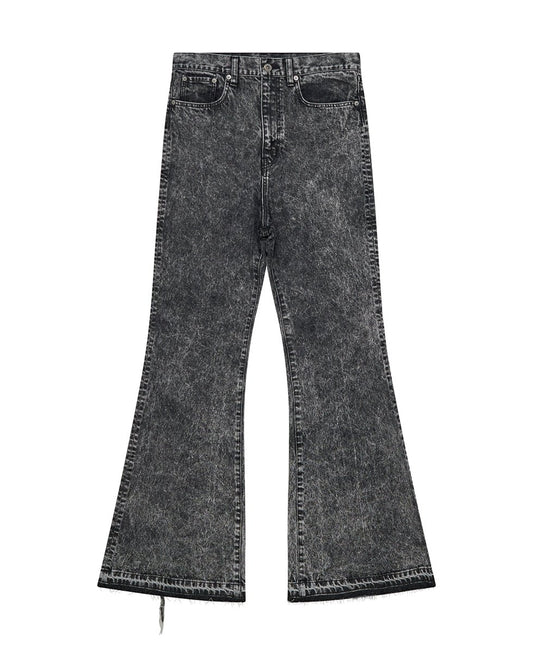 Distressed Denim Trousers - NUMBER 3