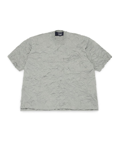Grey Wrinkled Cotton Sweater - number3store.com