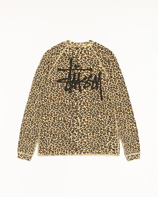 Leopard Raglan Thermal Basic Stock - NUMBER 3
